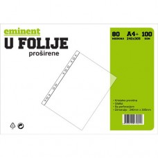 Folija U 240x305mm Eminent 1/100 80 mikrona glatka proširena