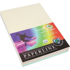 Papir u boji Paperline, 250 listova, mix pastelnih boja